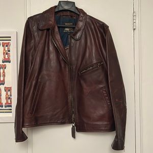 AUTHENTIC VINTAGE 100% Genuine Horsehide Leather Jacket by Vanson Leather